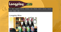 Desktop Screenshot of longplaywine.com